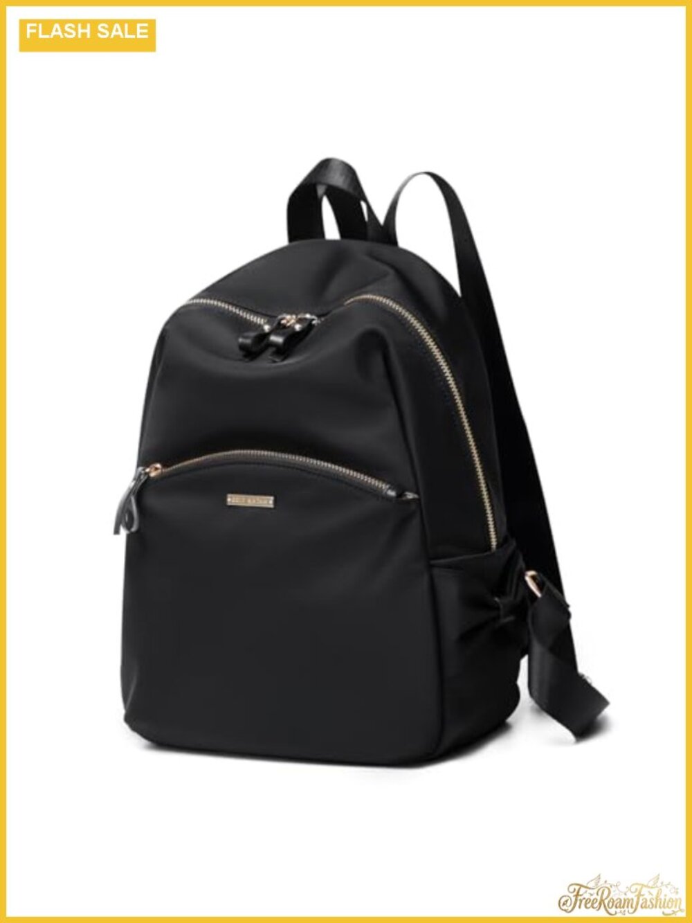 Mini Laptop Backpack Purse for Women Water Resistant Nylon Travel Daypack